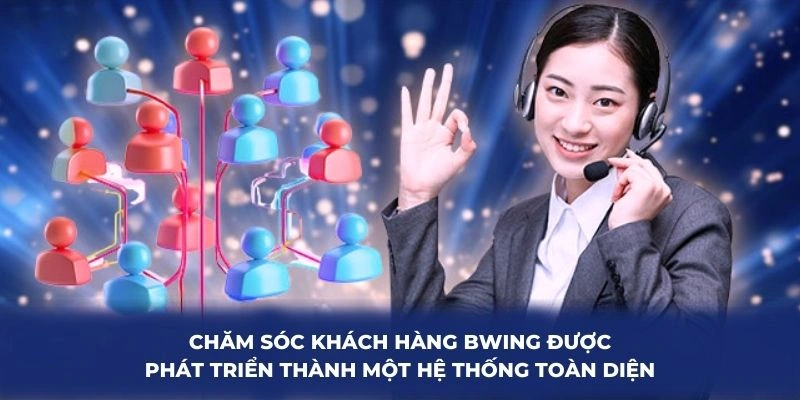 Chăm sóc khách hàng Bwing được phát triển thành một hệ thống toàn diện