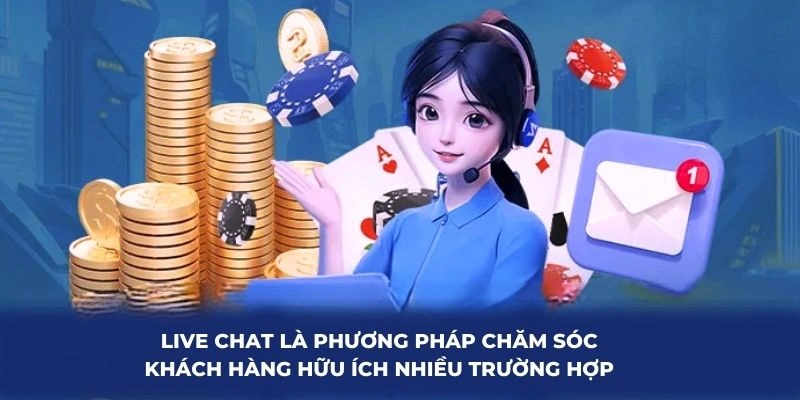 Live chat là phương pháp chăm sóc khách hàng hữu ích nhiều trường hợp